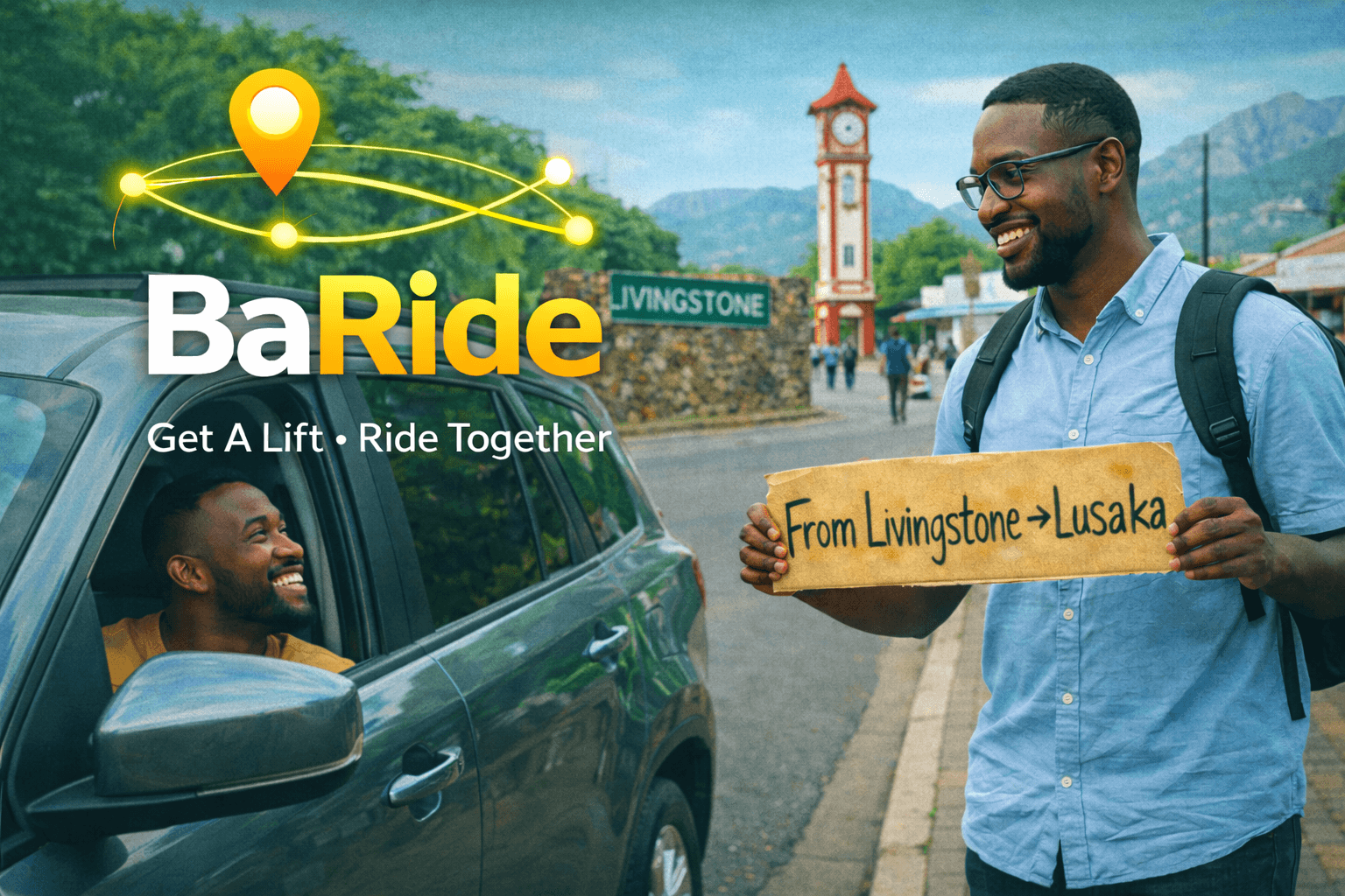 Livingstone to Lusaka